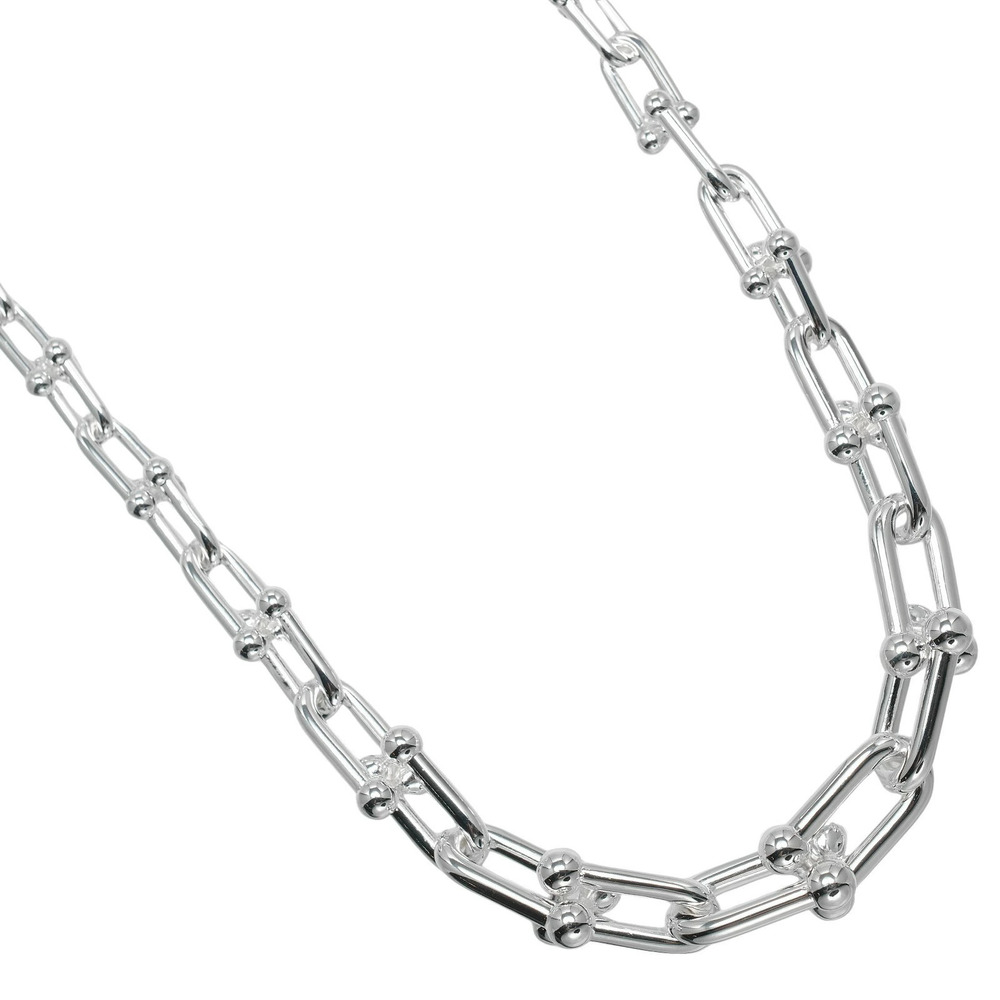 Tiffany Co Graduated Link Necklace Sterling Silver TIFFANYCo